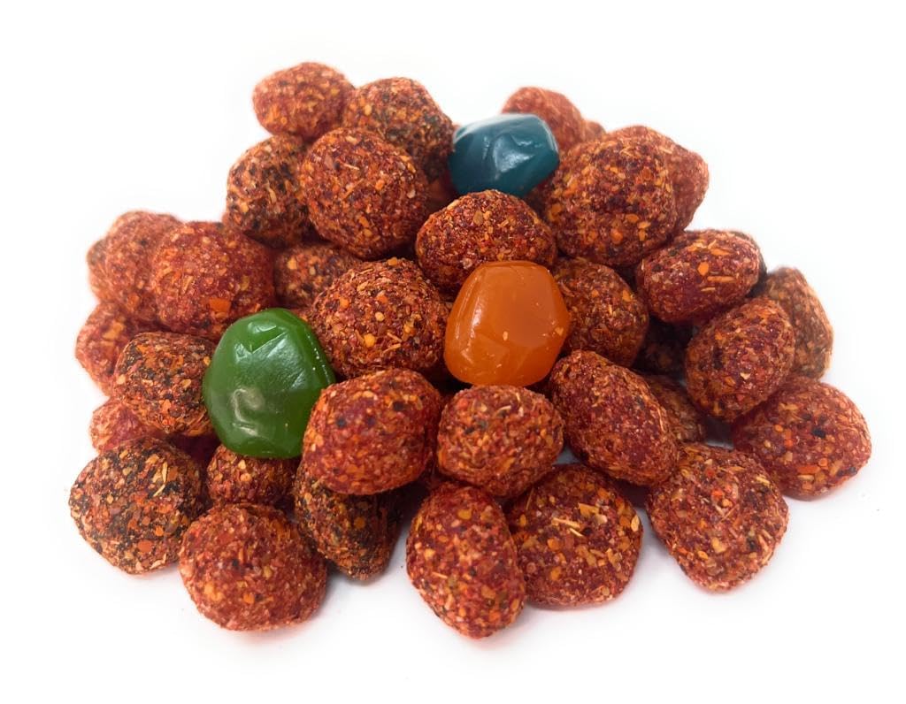 Gushers Chili and Chamoy Gummy Candy, Tangy-Spicy Flavor, (8 OZ) Resealable Bag