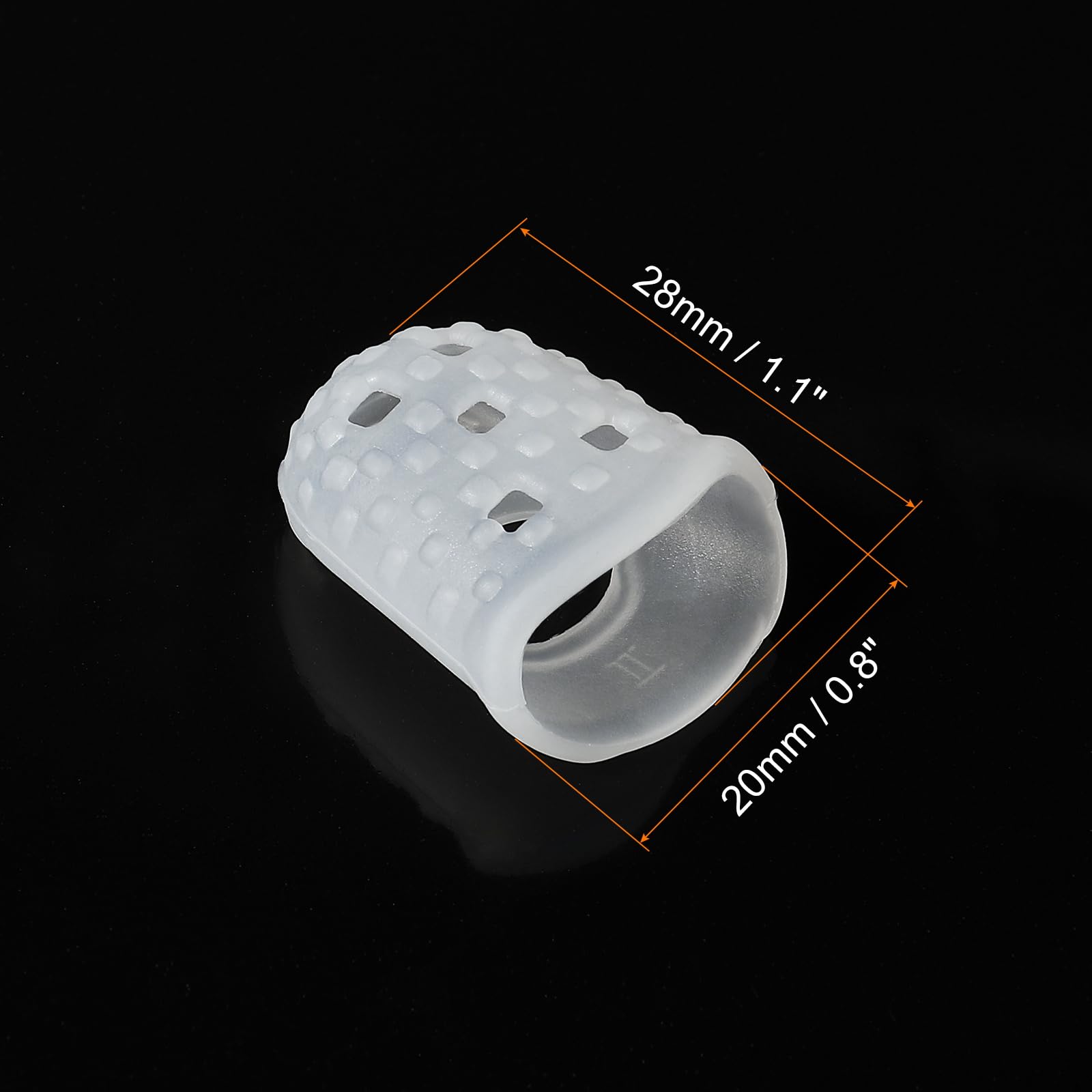 PATIKIL Finger Tips Anti Slip Fingertip Protector - Image 2