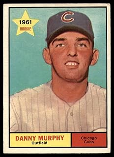 Baseball MLB 1961 Topps #214 Danny Murphy EX Excellent RC Rookie Cubs