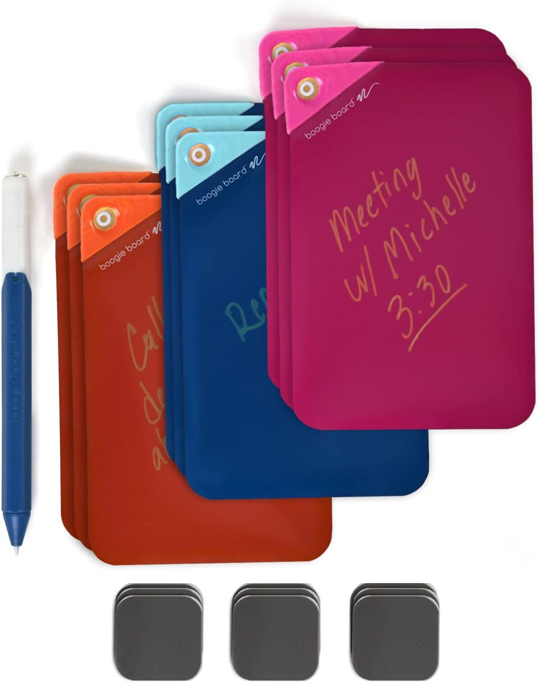 Amazon.com : Boogie Board VersaNotes Starter Bundle, Reusable 9-Pack ...