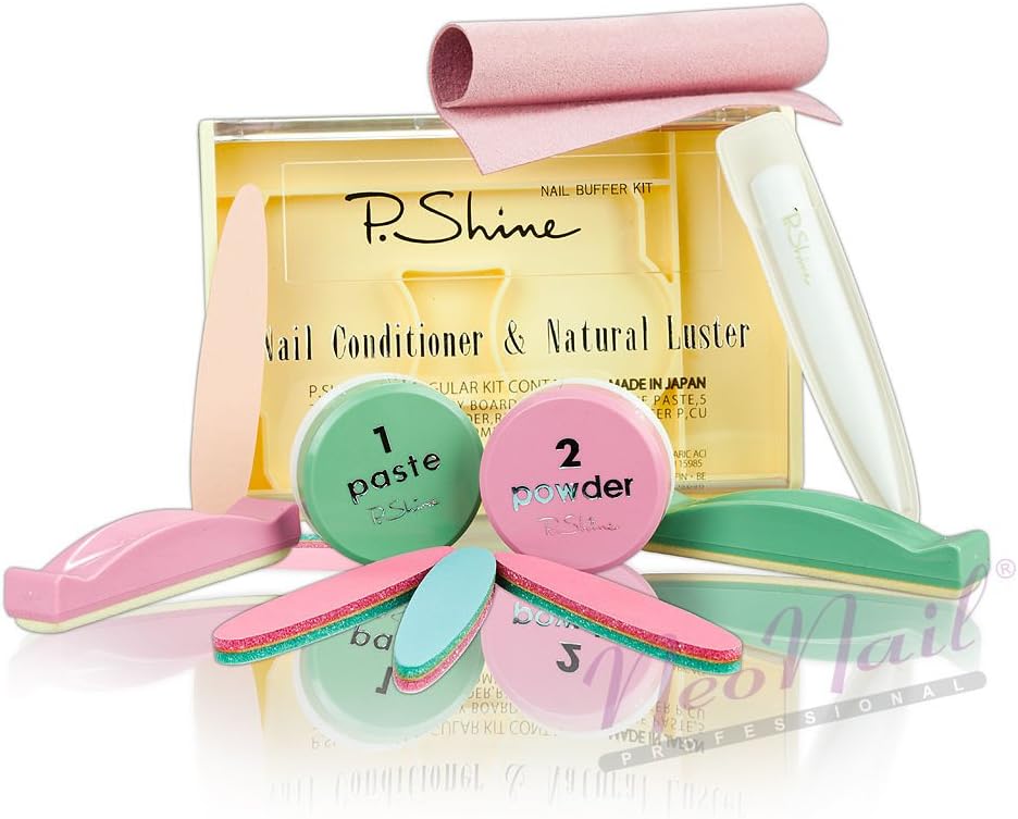 QLS P-Shine Japanese Nail Conditioner Manicure Set 190g