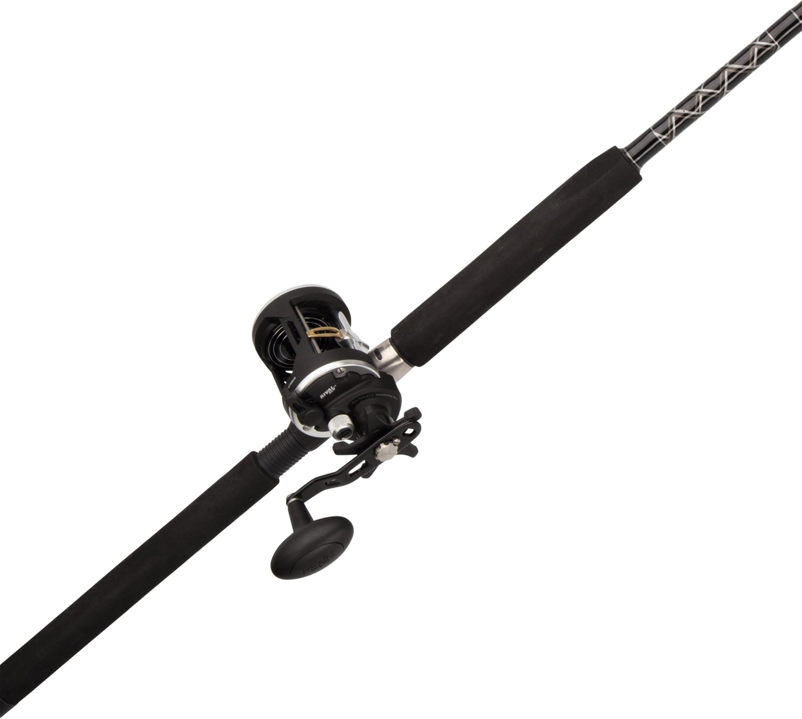 Rival II Level Wind Conventional Rod and Reel Combo
