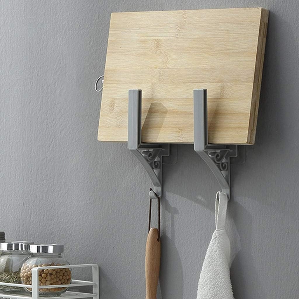 蓋ラックパンチフリー家庭用台所鍋カバーボードストレージラックを切断多機能が壁に取り付けられたまな板ラックラック (Color : G