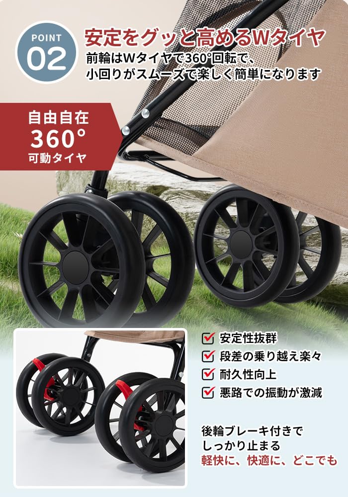 Amazon.co.jp: 2層大型ペットカートコンパクト 折りたたみ式 ペット