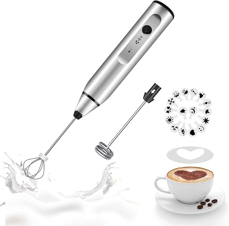 Milk Frother Silver