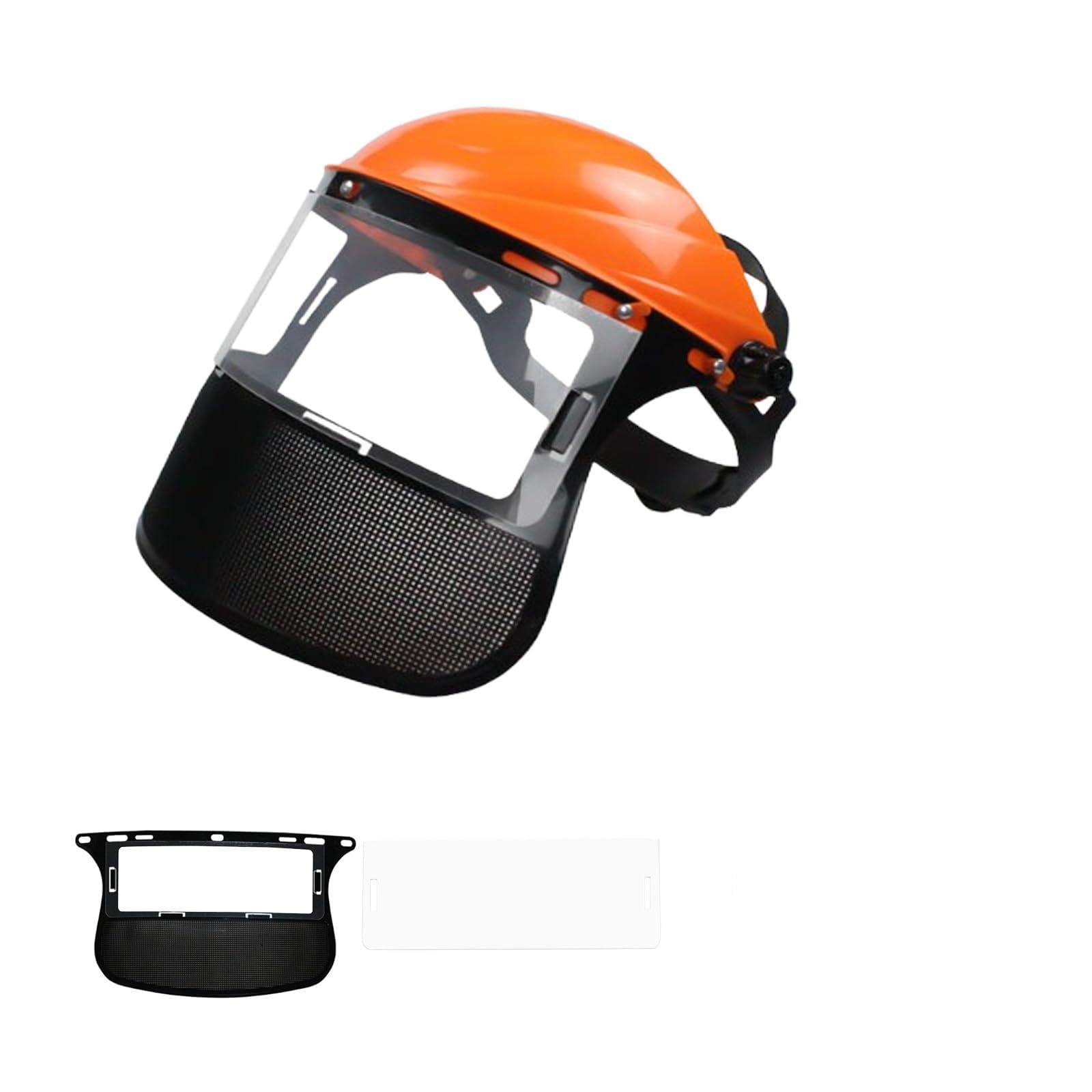 Forstschutzhelm Mit Visier & Ohrenschutz – Verstellbar, Für Kettensäge & Motorsense Forstschutzhelm Mit Visier & Ohrenschutz – Verstellbar, Für Kettensäge & Motorsense