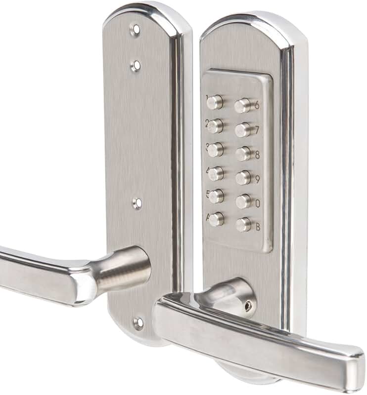 sliding door keypad lock