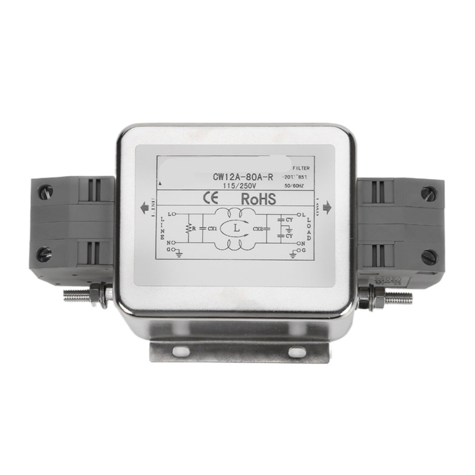 Filtro alimentación CA monofásico soluciona caídas de sistema por ruido en 220V