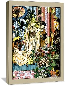 Aladdin - Princess Going for a Bath 13" x 20" Gallery Wrapped Canvas Wall Art