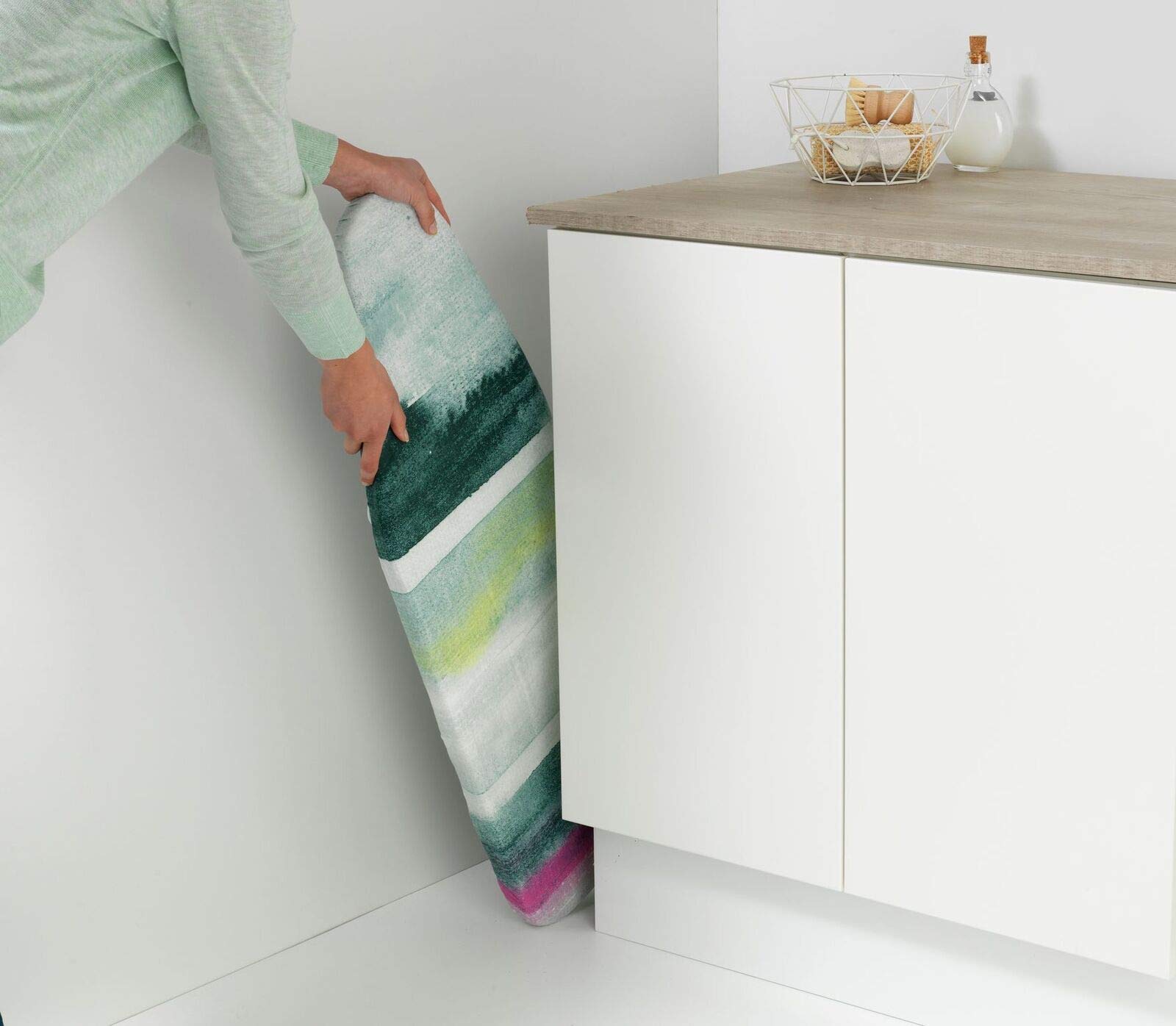 Brabantia - 119743 - Planche à Repasser de Table S, 95 x 30 cm, Morning Breeze