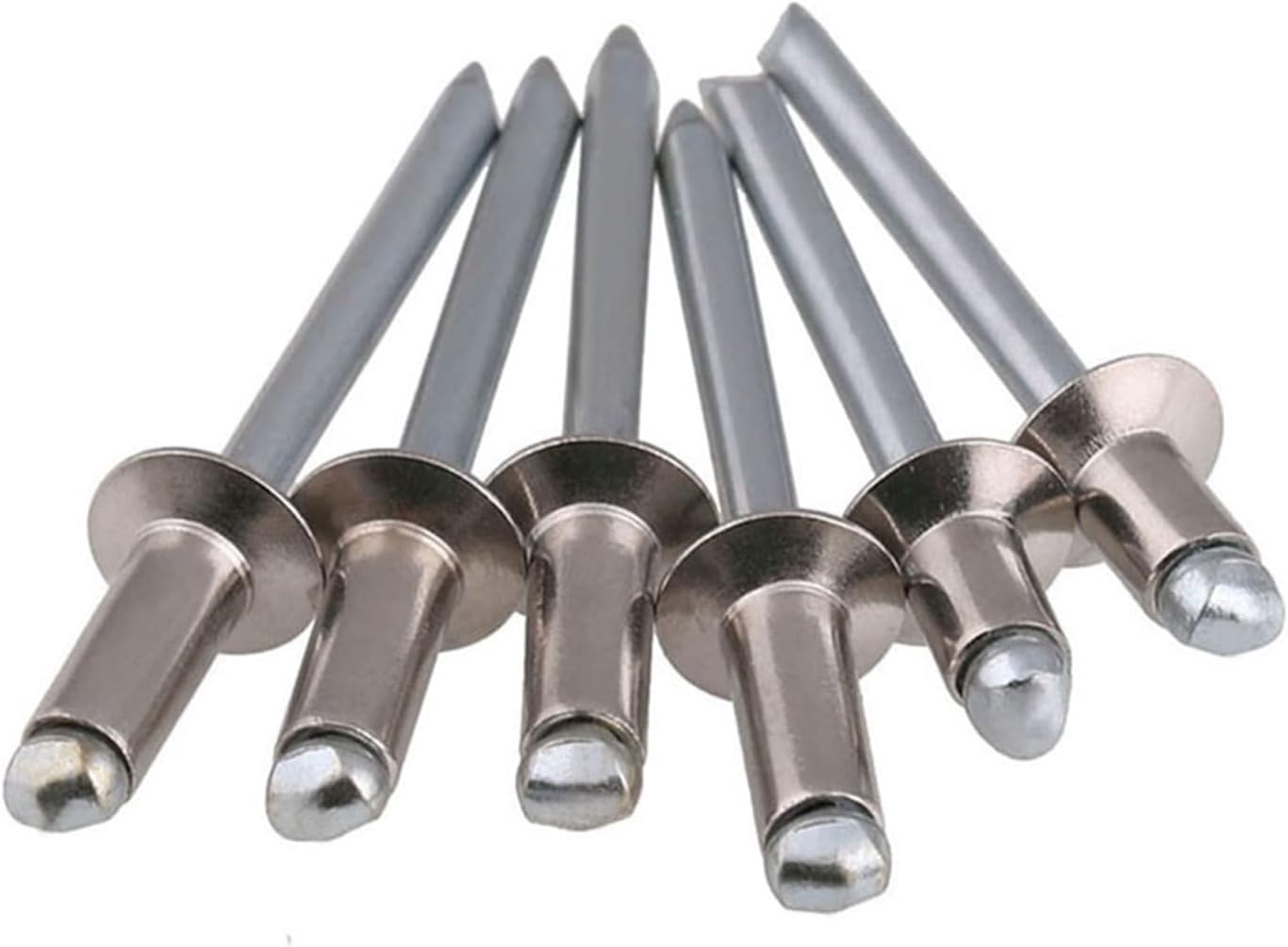 Stainless Steel Blind Rivets， Pop Rivets Blind Rivet Fasteners Aluminum Countersunk Head M4x(6.4-20) mm 10/20/50 Pcs(M4x14,50Pcs)
