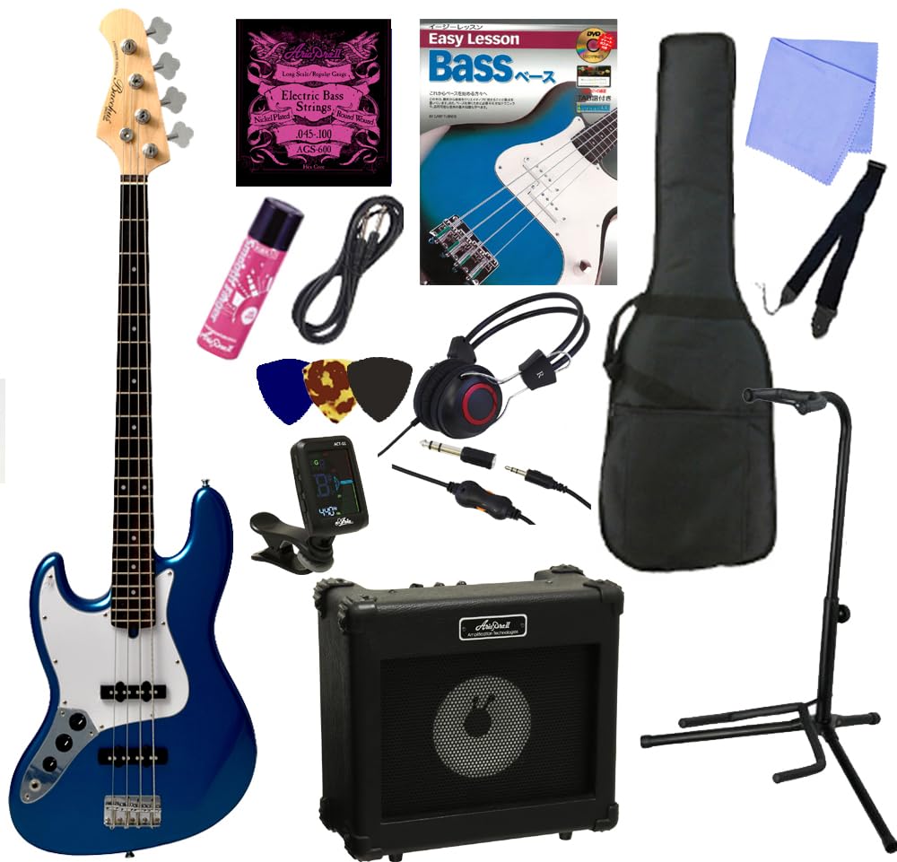 Amazon | レフトハンド/左利き用・エレキベース入門13点セット