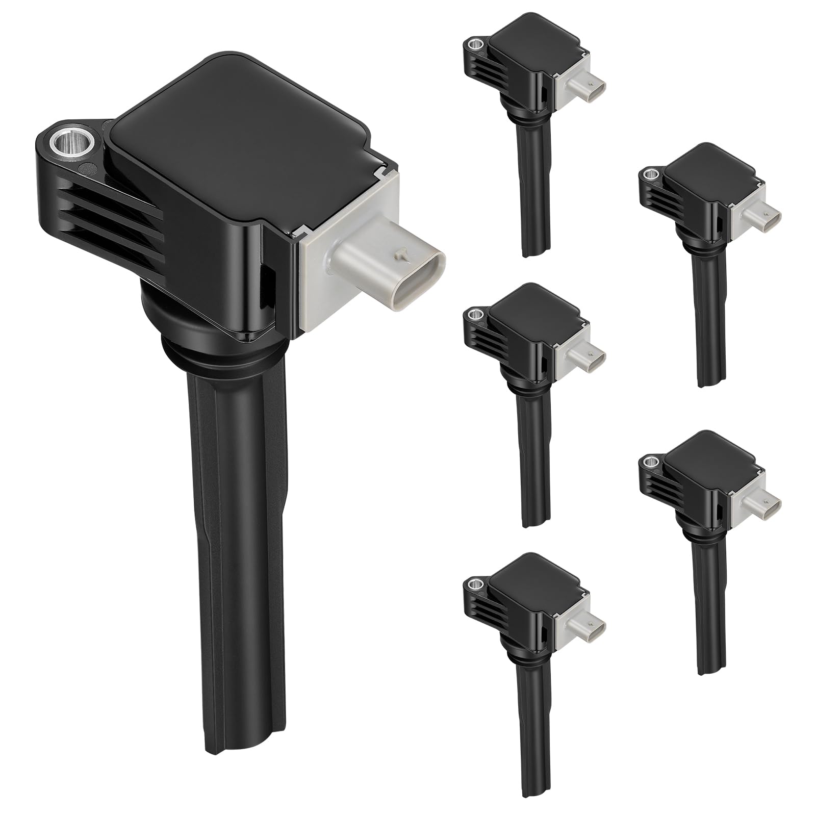 6-Pack UF826 Ignition Coils Compatible with Ford F-150 Expedition GT 2018-2021, Compatible with Lincoln Navigator 2018-2021 3.5L V6- Replaces for HL3Z12029A 5C2268