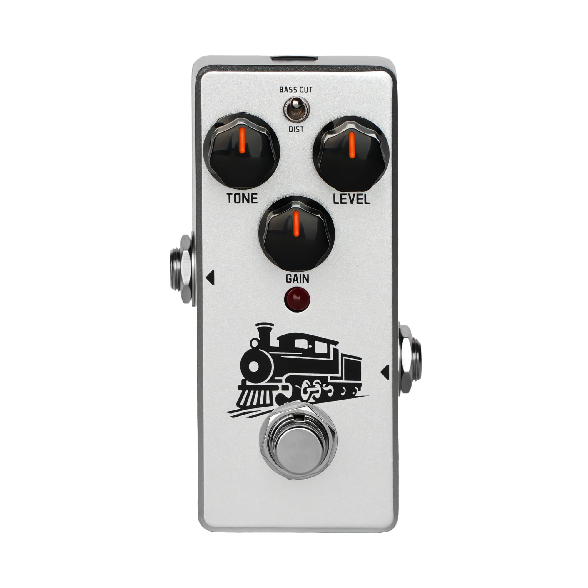 Soran Crazy Train Mini Distortion Pedal – Analog British "Orange Box" Clone Guitar Effects Pedal with Bass Cut Switch and True Bypass-image-39