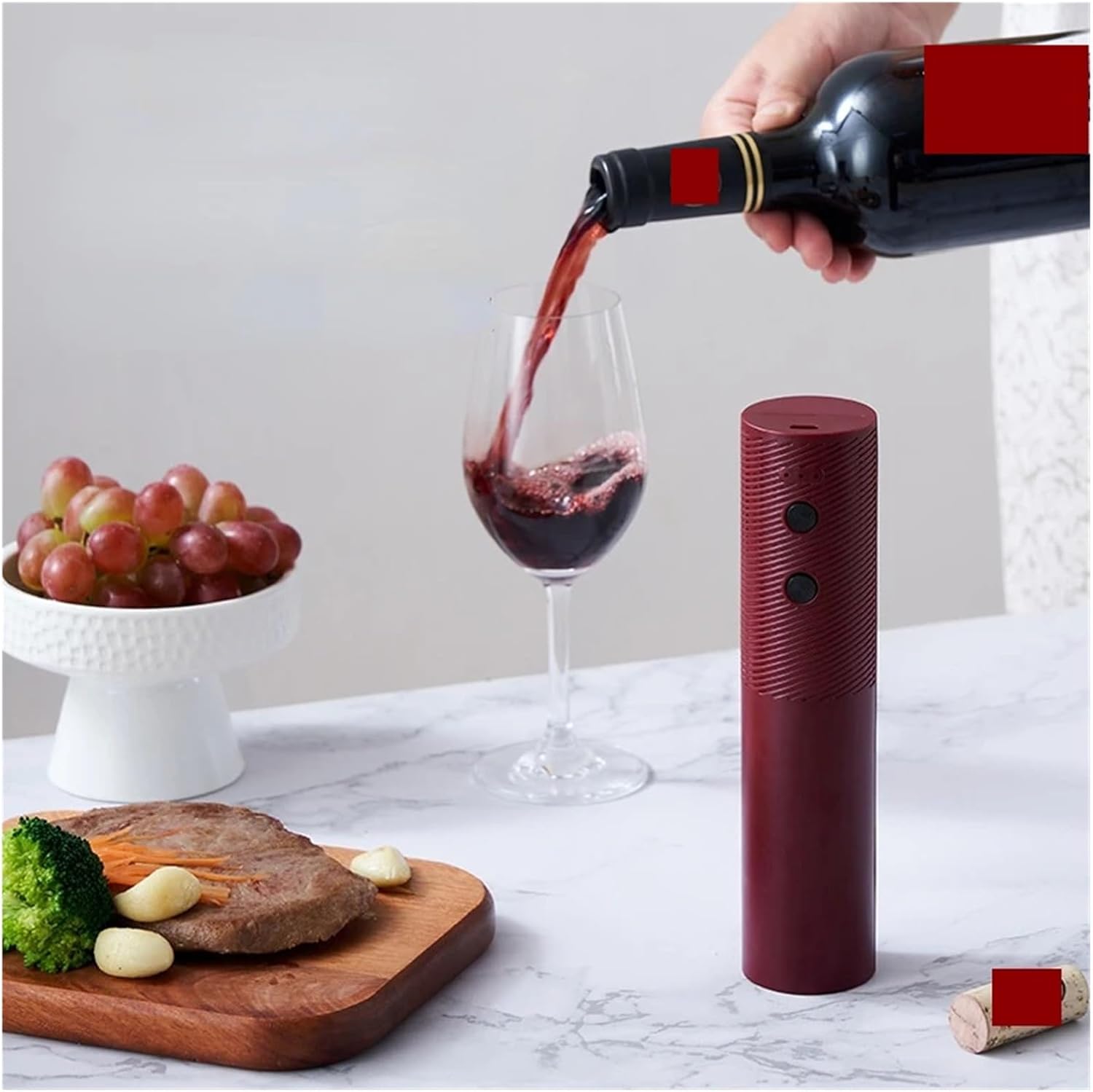 Fit for Electric Wine Bottle Opener - USB, Portable, for Home Parties, Bars, and Kitchen Accessories(C)