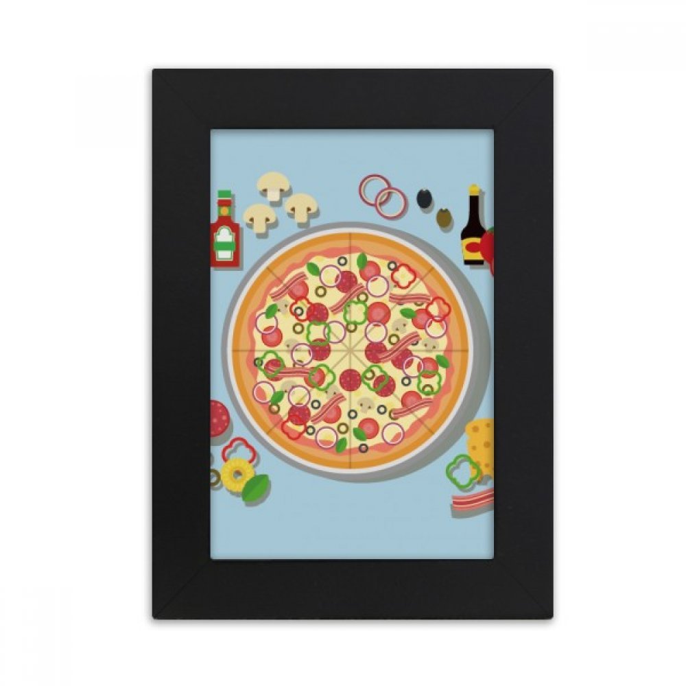 Cadre photo Italie multicolor pour illuminer votre décoration de bureau