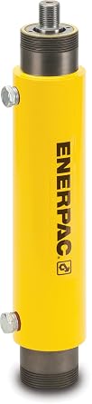 Enerpac RD-96 Double-Acting Precision Hydraulic Cylinder with 9 Ton Capacity, Double Port, 6.13" Stroke Length