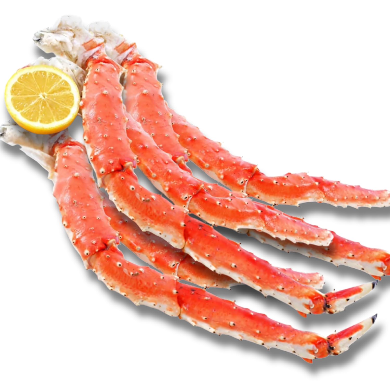 Super Colossal Red King Crab Legs – Pre-Cooked & Flash Frozen (3 lb Pack) | Responsibly Harvested from Norway | Sweet, Succulent Meat | Premium Seafood for Special Occasions