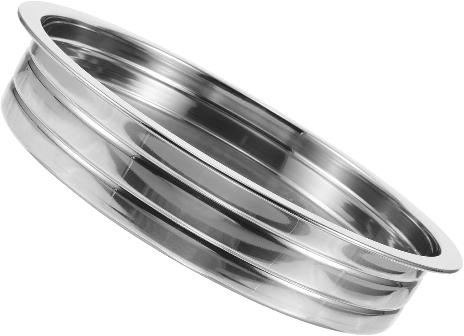 Stainless Steel Communion Bread Plate Stylish Religious Tray