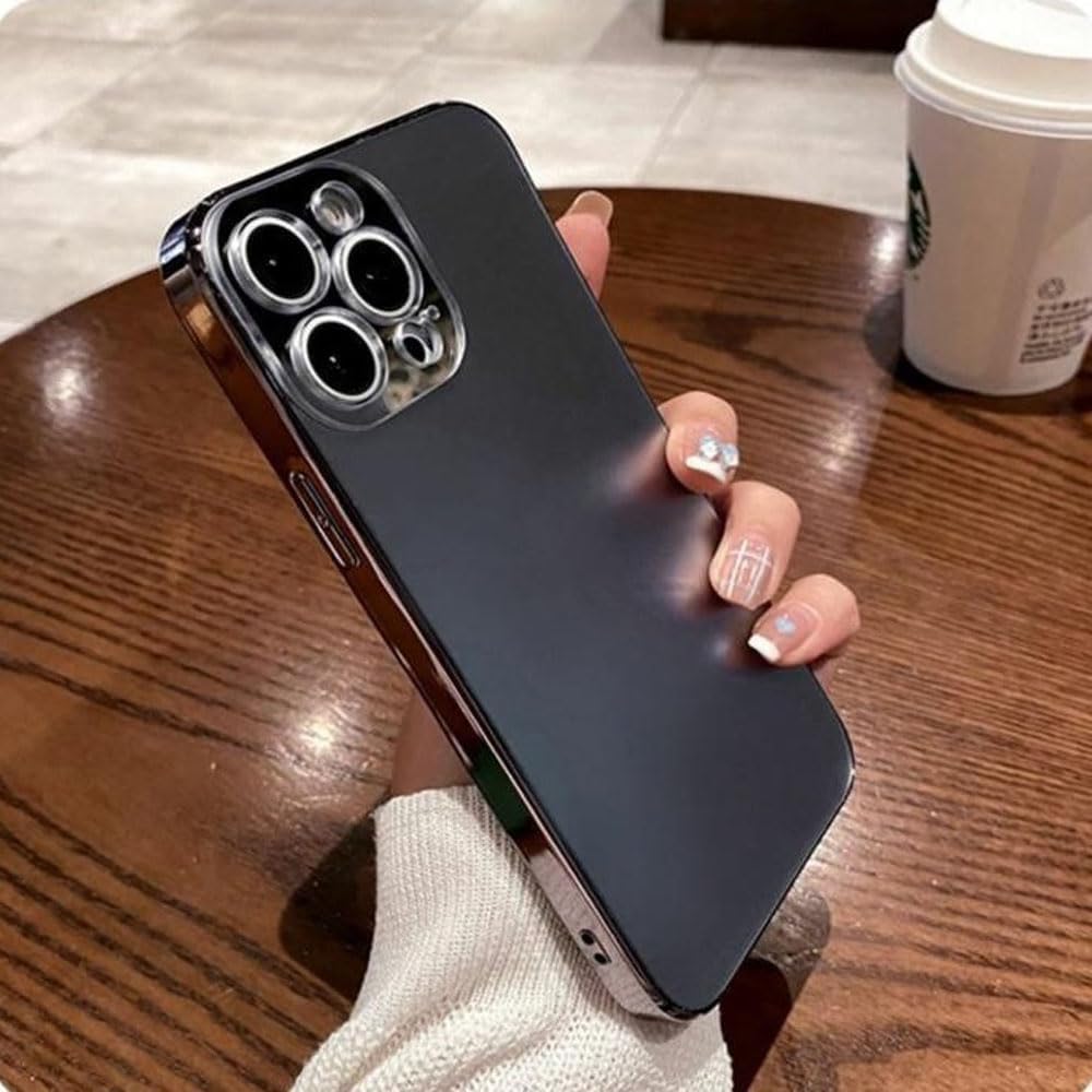 for iPhone 16 Pro Max Case-Heavy Duty Rugged Shockproof Military Grade Protection with Full Camera Lens Design,Durable Protector Phone,Black - Image 3