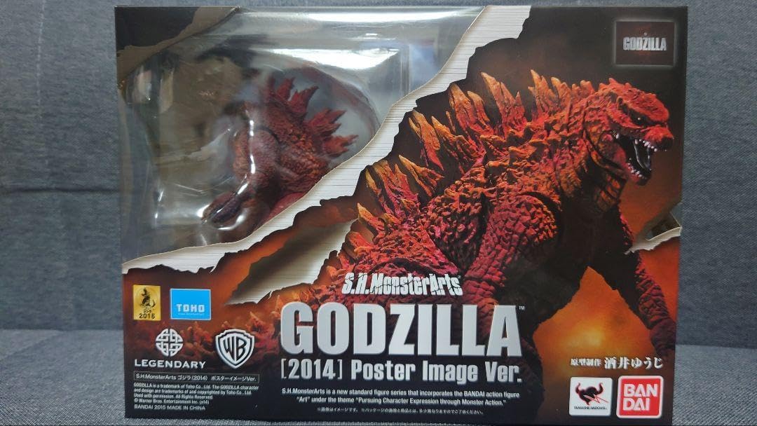 SHMonsterarts ゴジラ 2014 ポスターカラーver おもちゃ