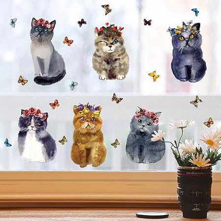 Amazon Co Jp 3 D かわいい 動物 リムーバブル バスルーム トイレ 座席ウォール ステッカー壁紙 子供部屋 ベビールーム おしゃれ インテリア雑貨 飾り 環境保護 猫 ペット用品