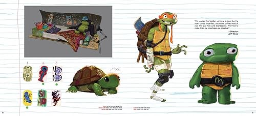Miniatura 10 de The Art of Teenage Mutant Ninja Turtles Mutant Mayhem