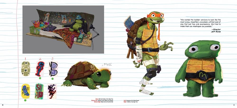 The Art of Teenage Mutant Ninja Turtles: Mutant Mayhem