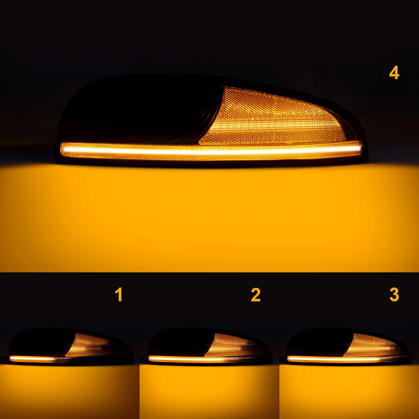 Amazon.co.jp: SHINEFIT LEDフロントコーナーライト コルベット C5