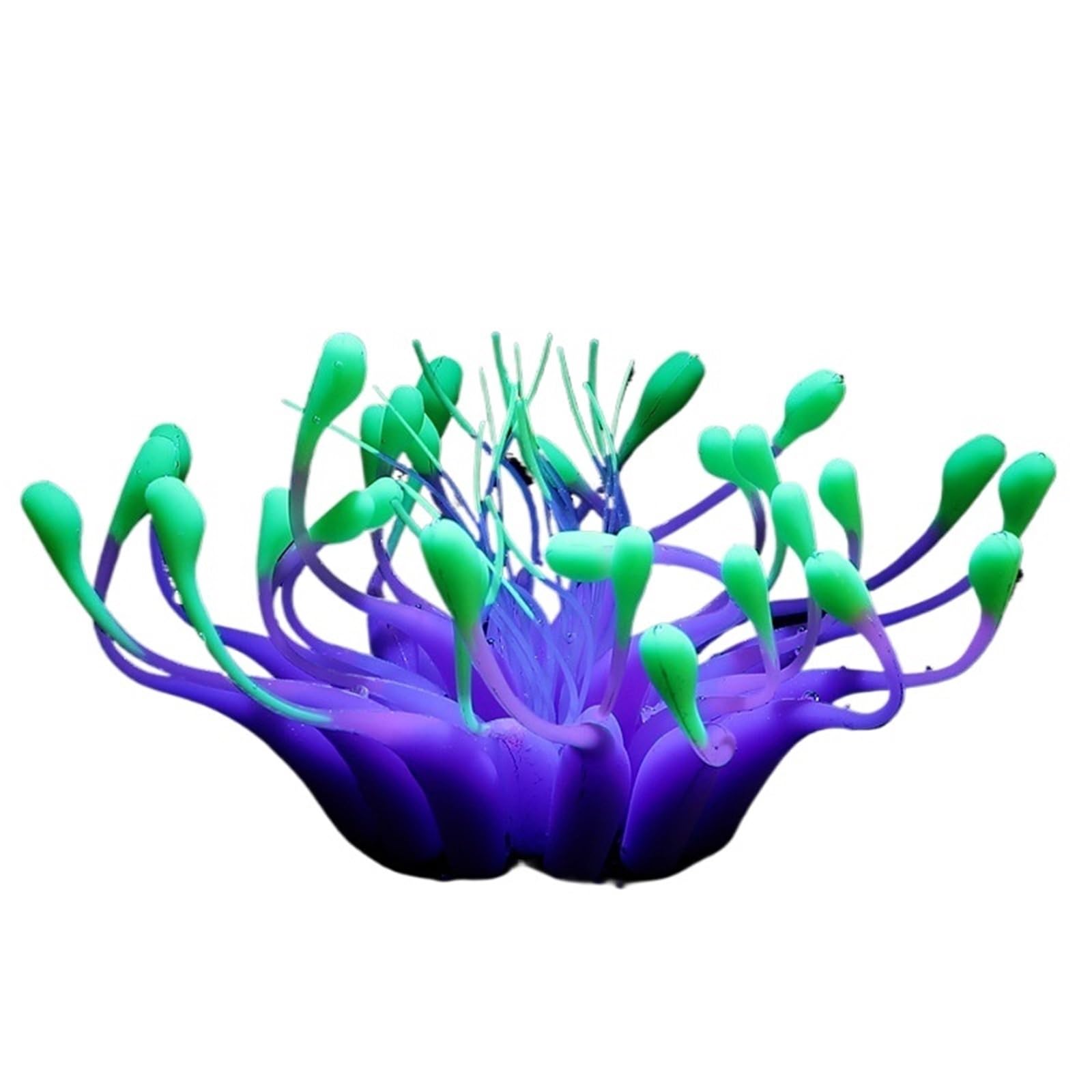 UULIMAXONT Simulated aquarium plants, Artificial Glowing Coral Simulation Aquarium Decor Multicolor