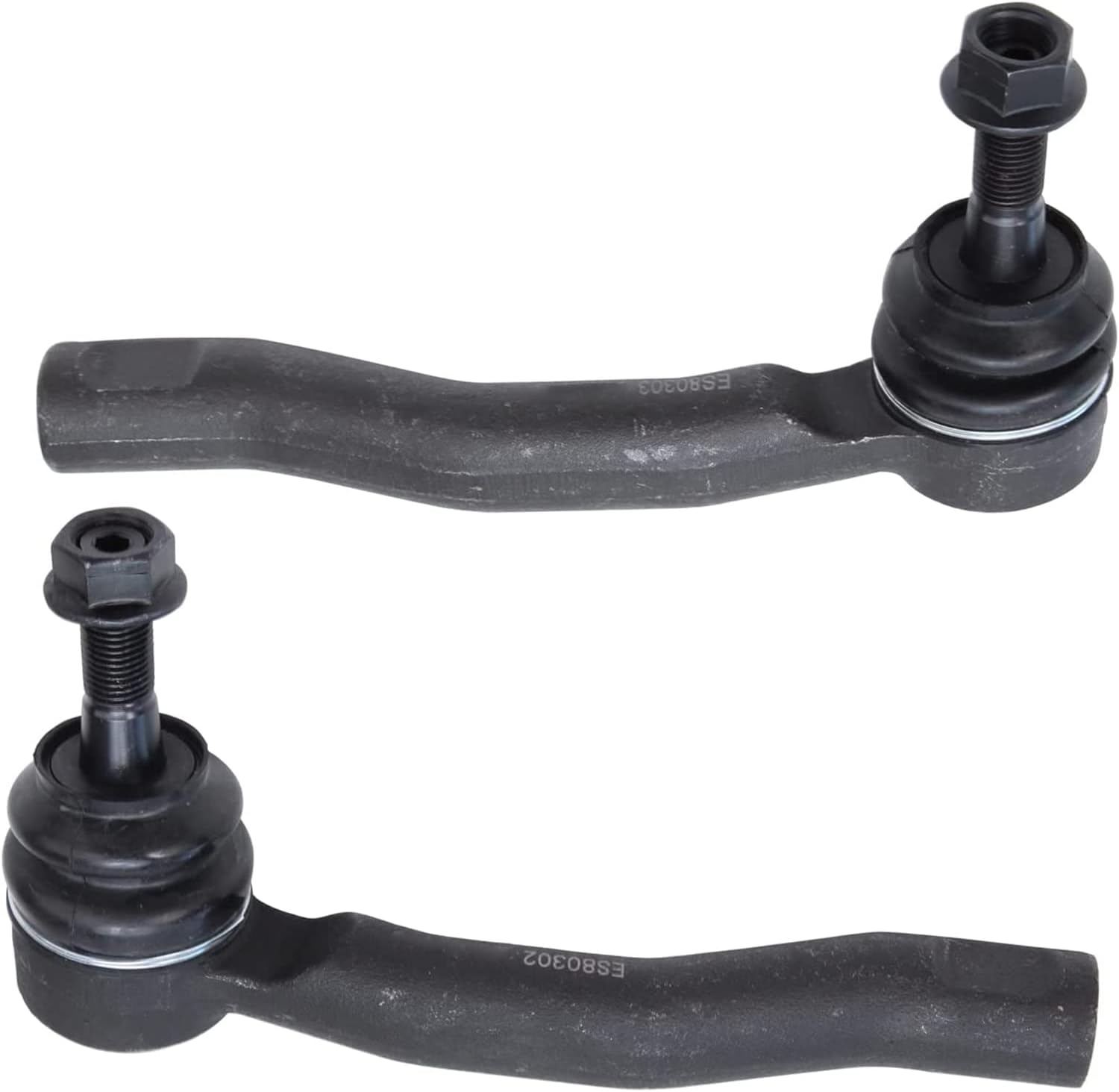 Detroit Axle - Front Sway Bars Tie Rods Kit for 2004-2009 Toyota Prius 2005 2006 2007 2008, 4 Inner & Outer Tie Rods, 2 Stabilizer Sway Bar Links, 2 Boots, Replacement