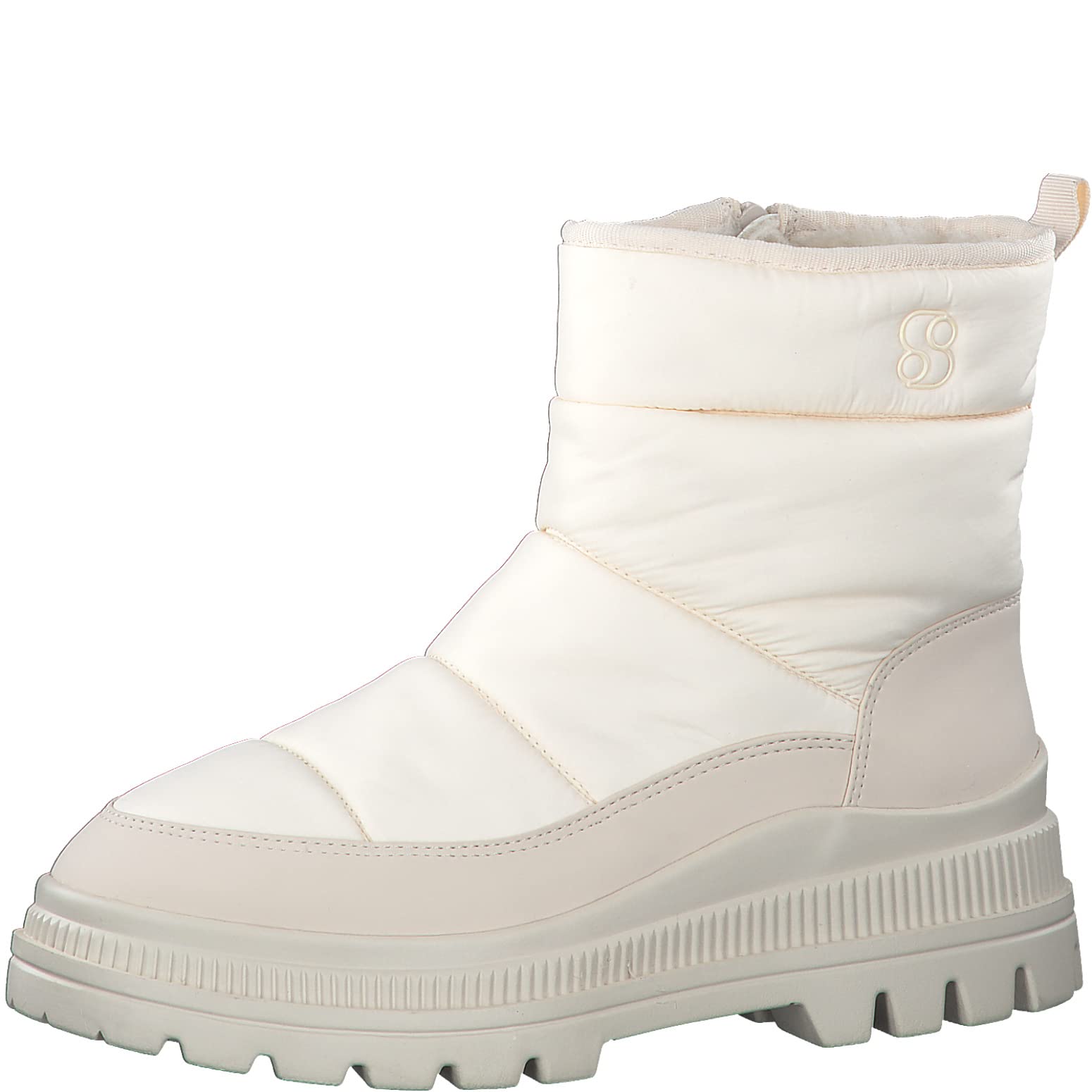 s.Oliver Women's 5-5-26497-29 Winter Boots, cream, 8 UK