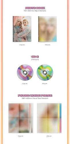 Miniatura 3 de DREAMUS APINK CHOBOM CHORONG & BOMI - 1er álbum individual Copycat CD (Copy+Kitty ver SET) (L200002358)