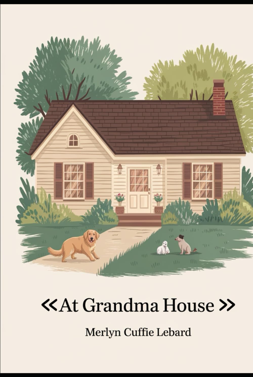 AT GRANDMA HOUSE: KEYBO THE GOLDEN RETRIEVER HAD TO GO