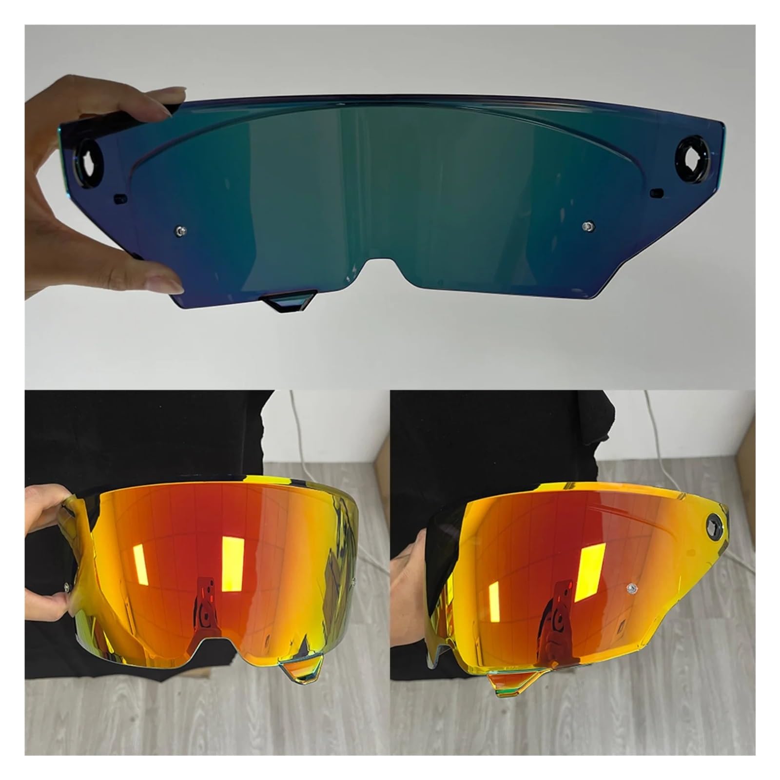 Visor For ILM MF509 Shield Helmet Lens,colorato