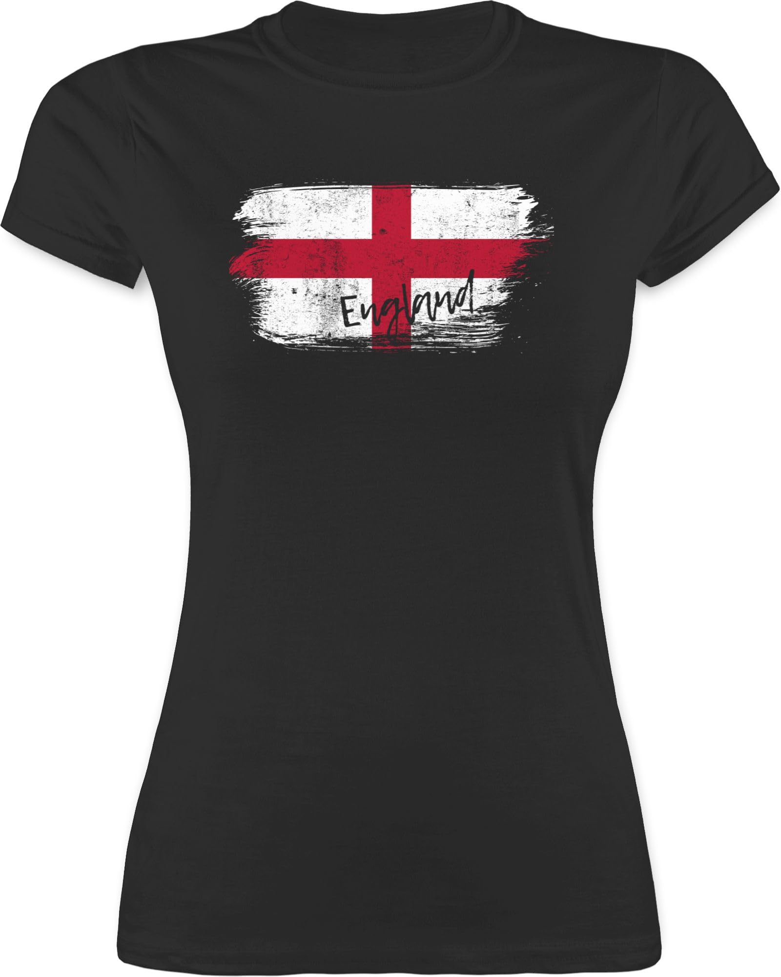 Retro Fußball-Shirt Damen – England & Brasilien WM Design | 100% Baumwolle