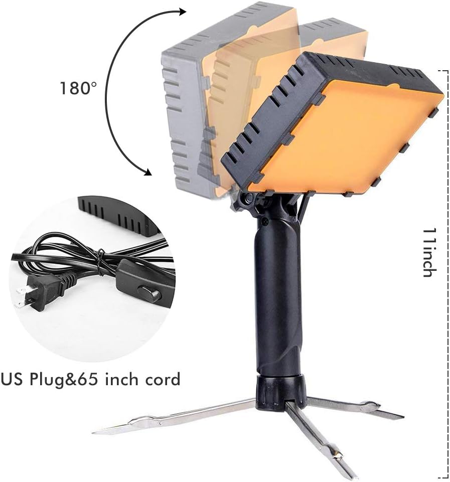 Cheap SLOW DOLPHIN 2 Sets Photography Continuous 60 LED Portable Light Lamp for Table Top Photo Studio with Color Filters Flashlights for use in Photography Special SLOW DOLPHIN 2 Sets Photography Continuous 60 LED Portable Light Lamp for Table Top Photo Studio with Color Filters Flashlights for use in Photography