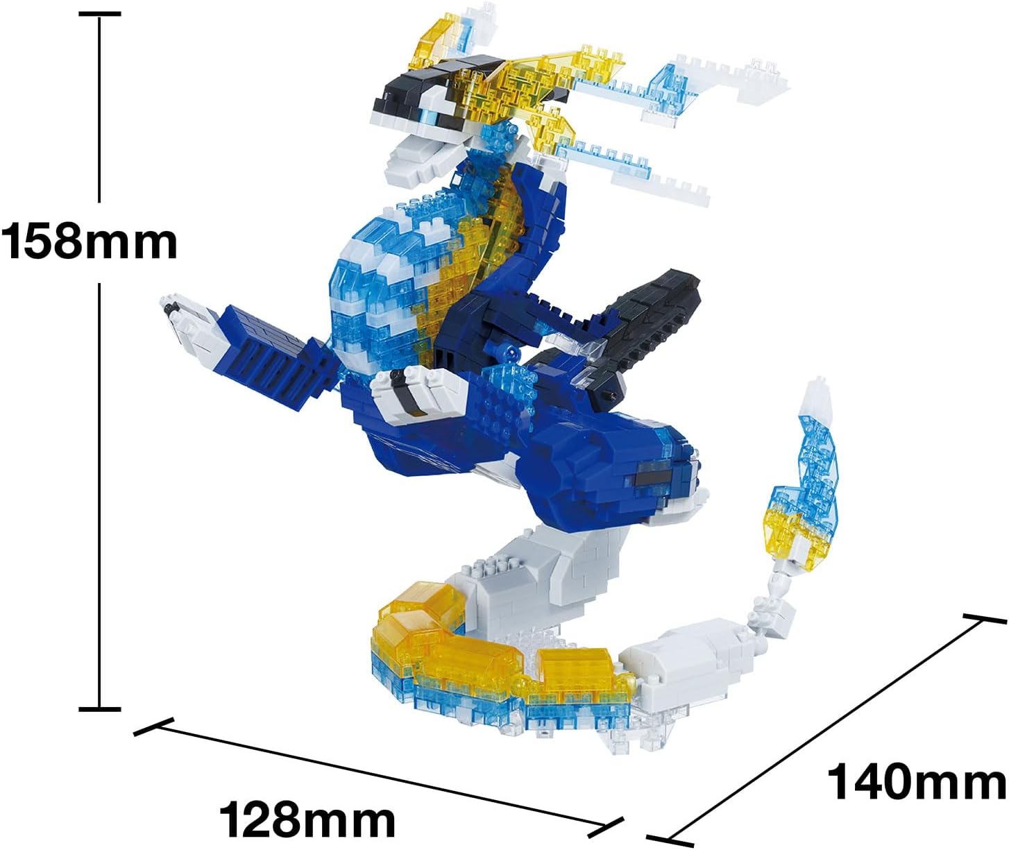 nanoblock - Pokémon - Miraidon DX, Pokémon Series Building Kit
