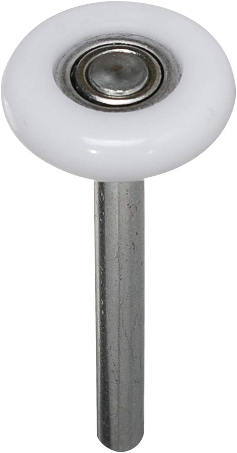 Eagles Nylon Garage Door Roller Steel 2" Garage Roller Rotate Quite Garage Door Hardware Accessories, 4" Stem 12 Pack