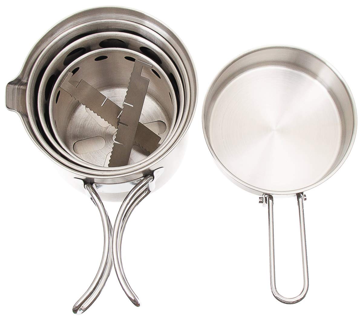 Fox Outdoor 33349 Set de Cocina de Viaje de 5 Piezas