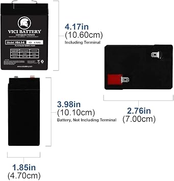 Vici Battery VB4.5-6 for Genesis NP4-6