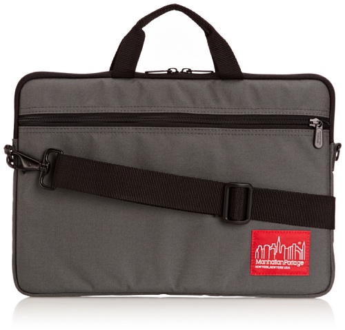 Top Brands Manhattan Portage Convertible Laptop Bag (Gray, Small)