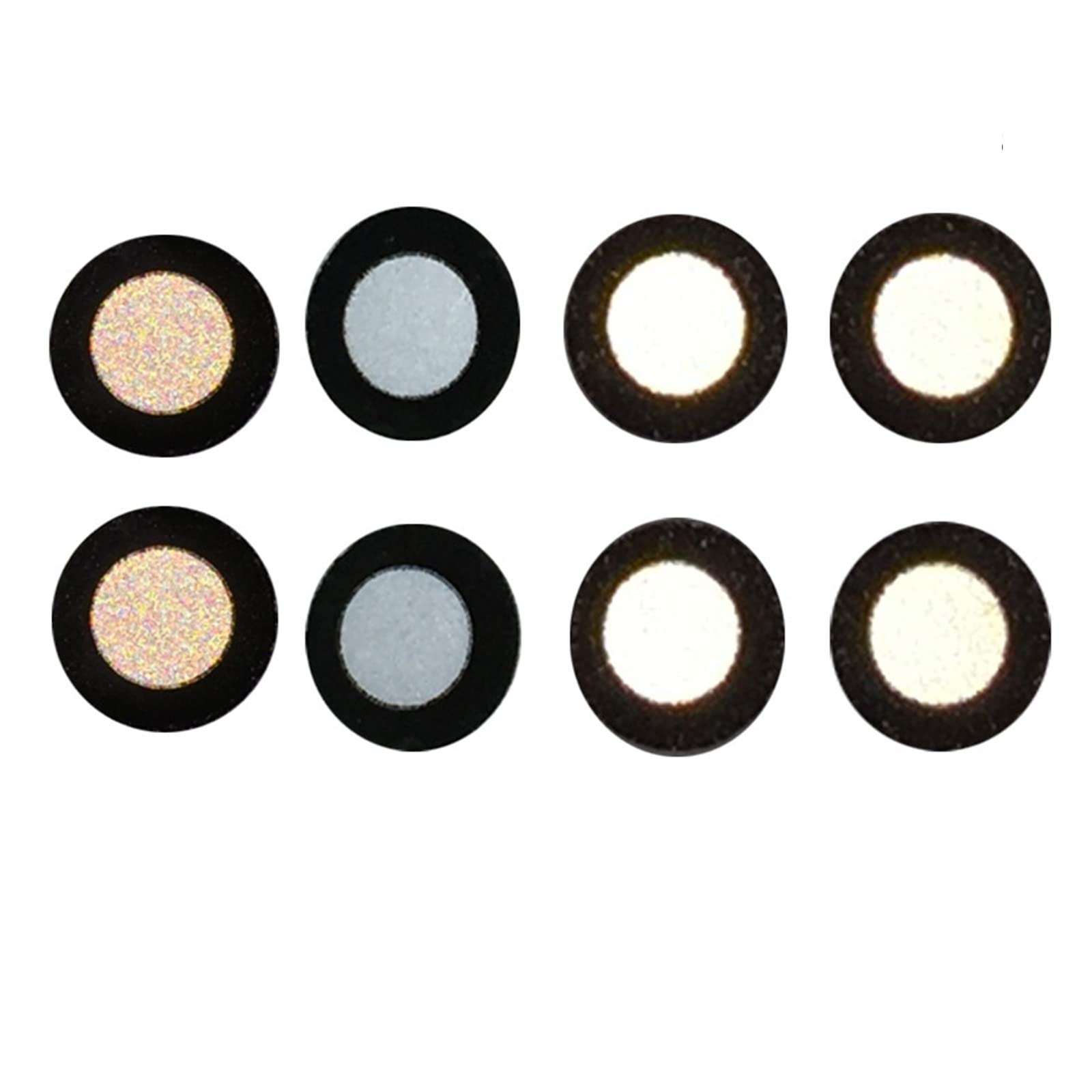 Photogrammetry Markers, 1000 Points Hand-held 3D Scanner High Reflective Marking Point Identification Target Inside 6mm Outside 10mm