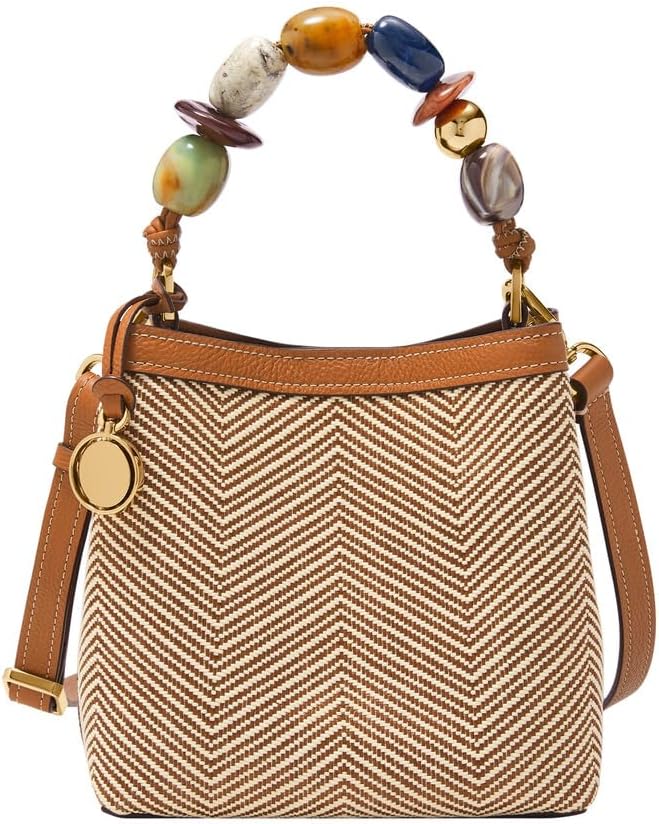 Fossil Womens Jessie Small Bucket Crossbody Bag