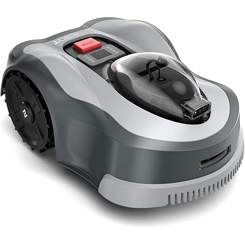 N2000 Robot Lawn Mower Perimeter Wire Free RTK,TOF,Vision Robotic Lawnmower 1.5 Acres,AI Assisted Mapping,Virtual Boundary,Multi Zone Management,APP Control,Cut Height 0.8"-3.5",Anti-Theft