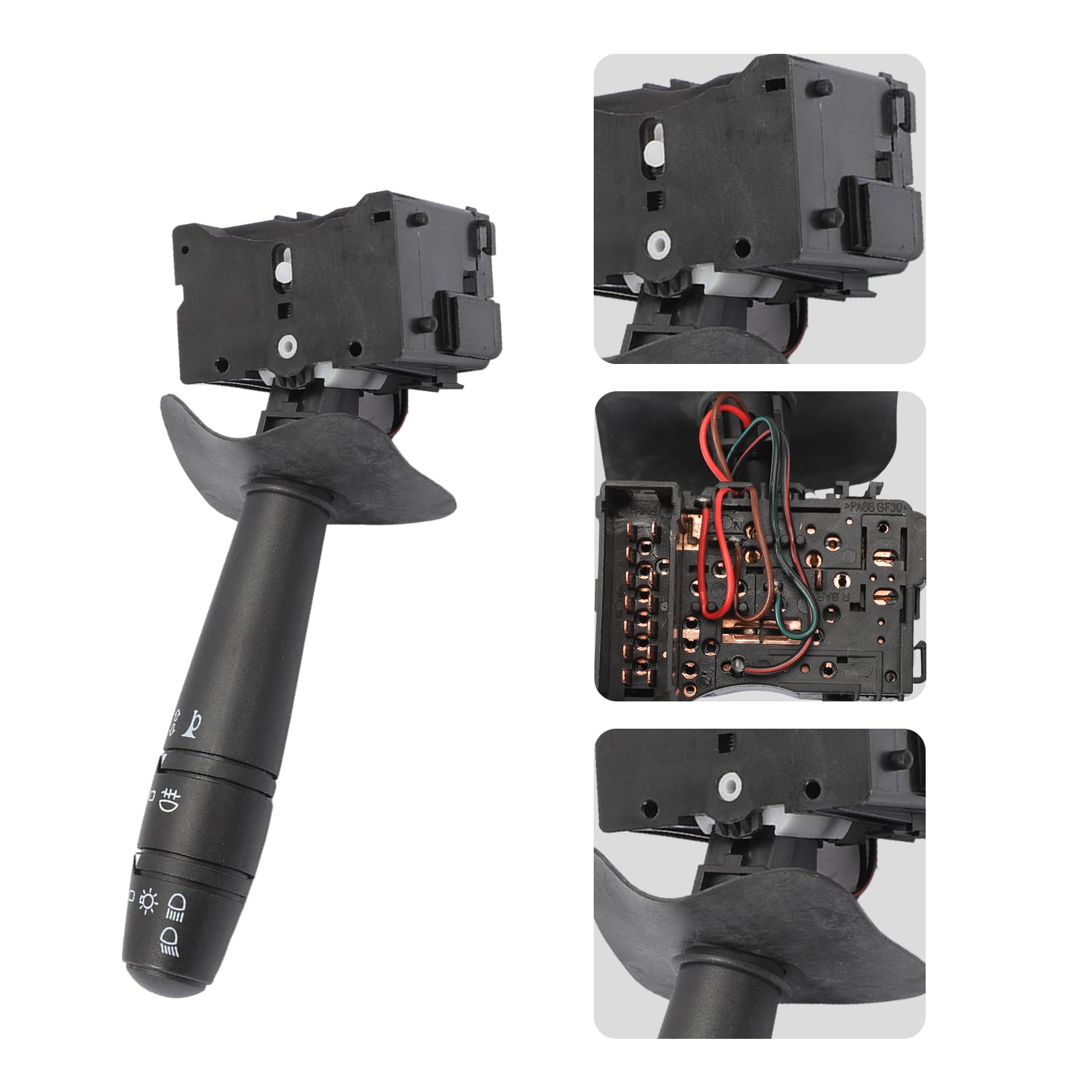Cassettiera per Dacia Duster 1 Sandero 1 Logan 2, Logan MCV 2 Luci 7700432340 Interruttore di Sterzo (13 pin) fari, illuminazione, fendinebbia posteriore, indicatori di direzione e clacson