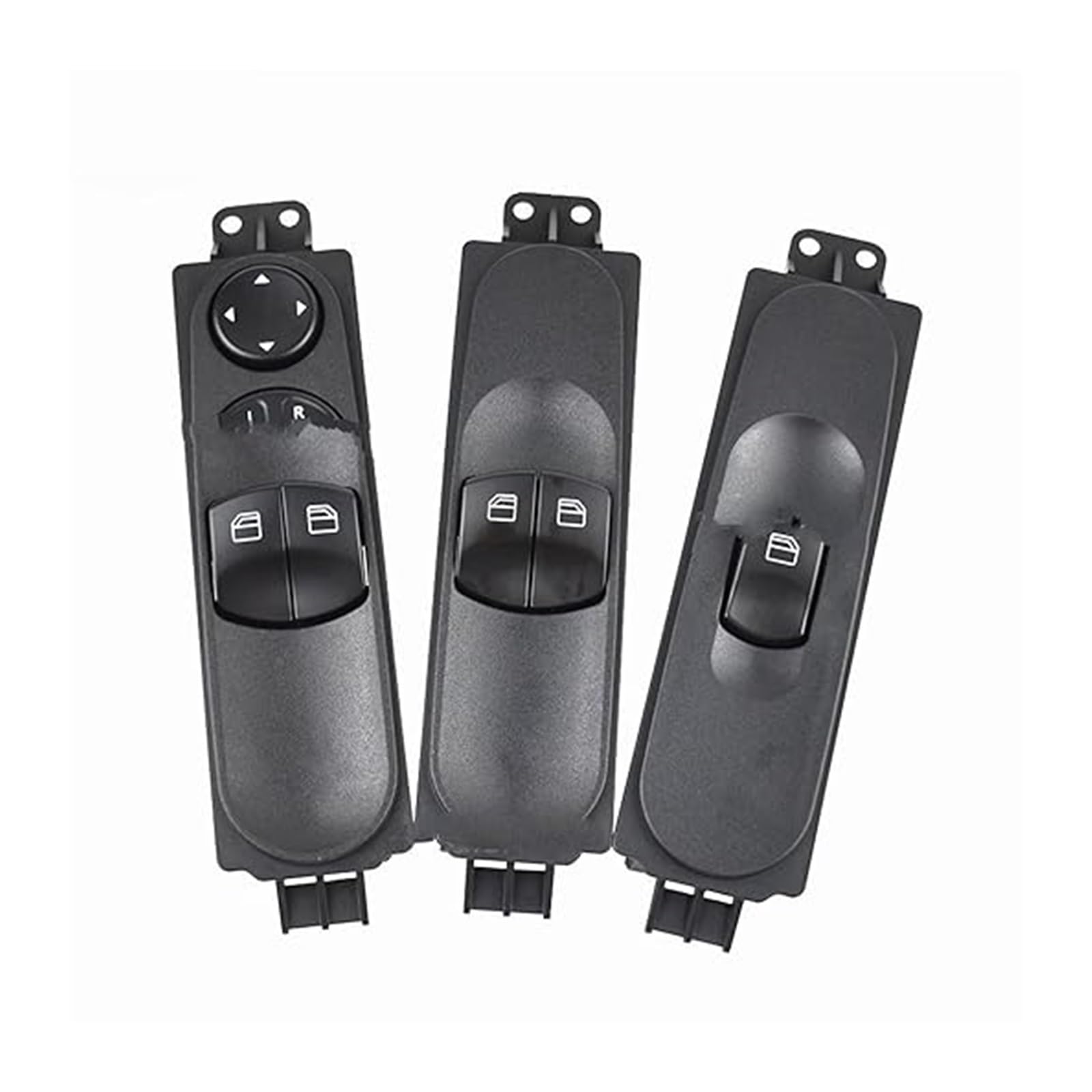 Qiilu Interrupteur Principal Lève-Vitre Côté Conducteur Pour Mercedes Sprinter W906 - Commande Vitres Électriques A9065451213