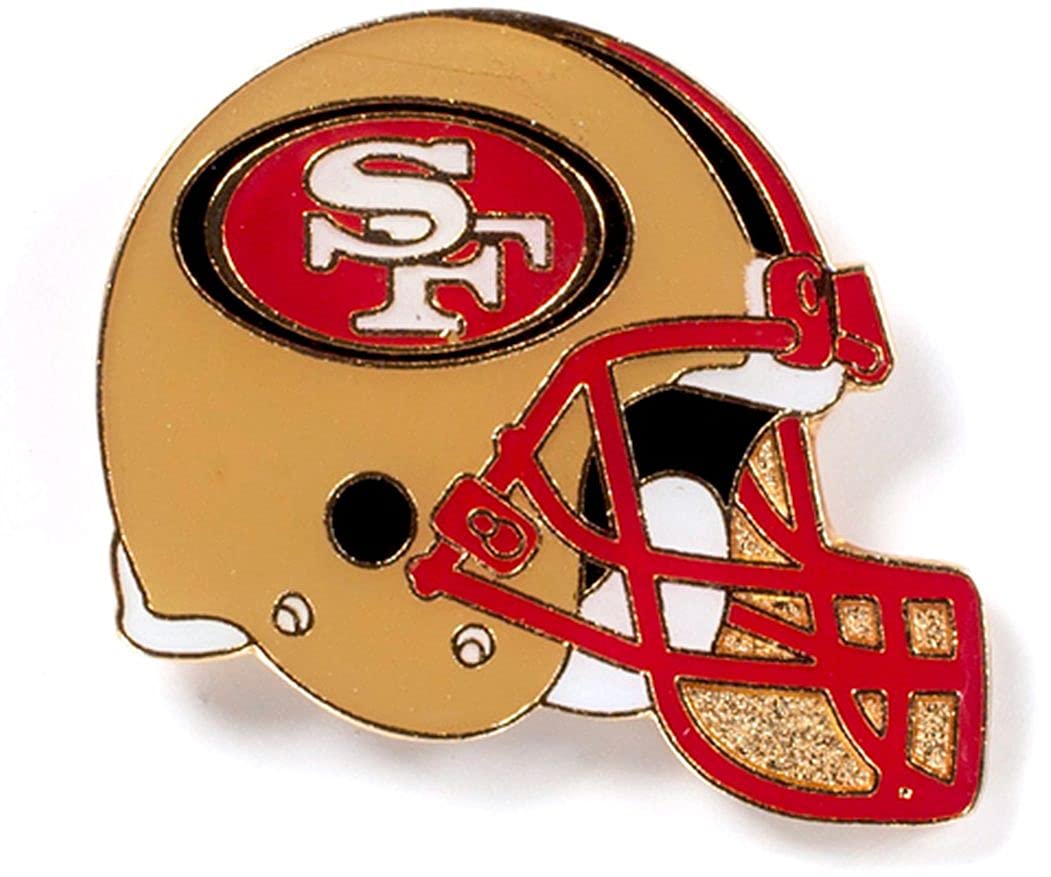 NFL San Francisco 49ers Helmet Pin — image 1