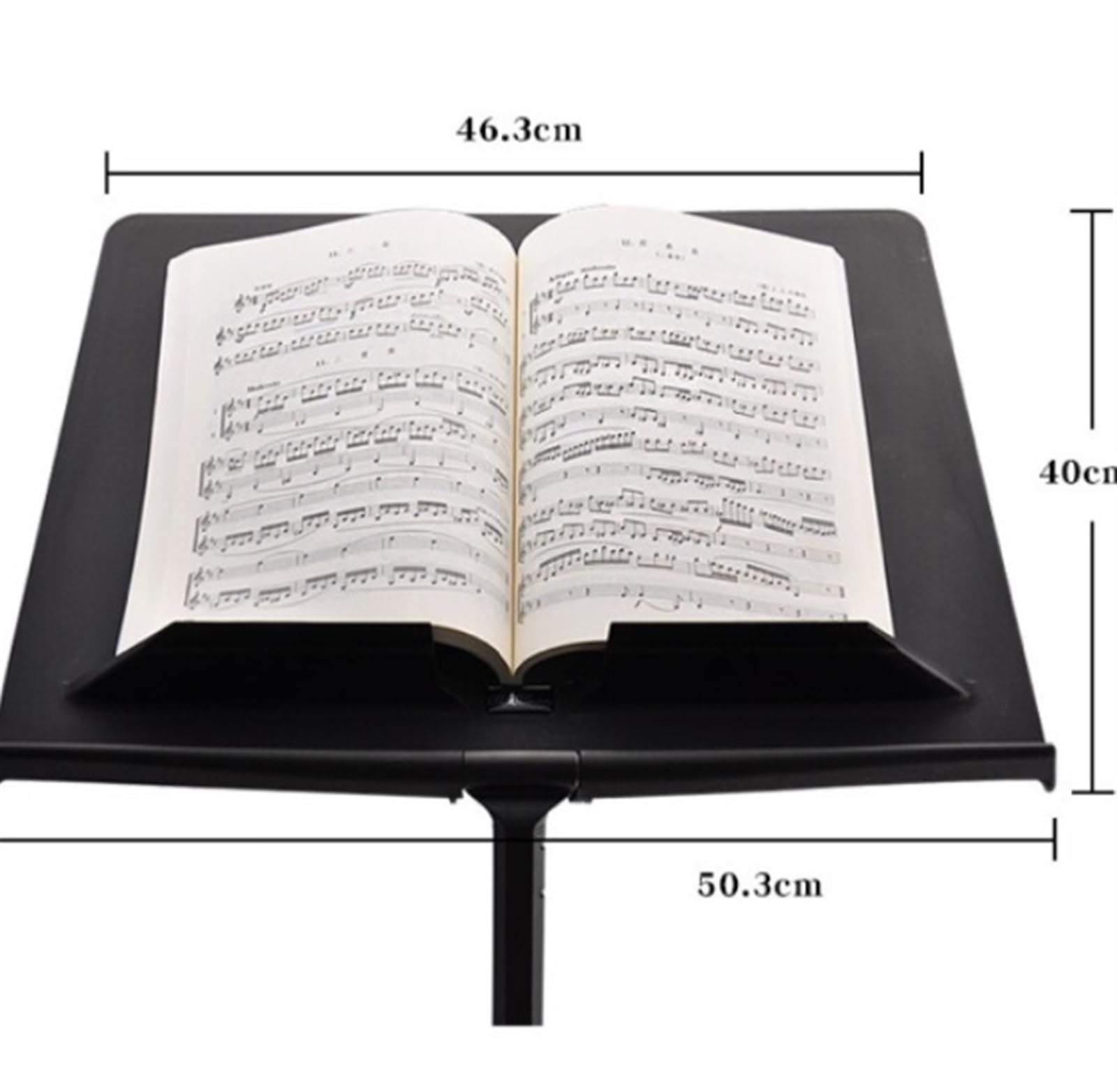 Atril Musica Atril De Partituras Plegable Ajustable Y Elevable, Apto Para Partituras De Guitarra, Ukelele Y Violín Atril Musica Portatil