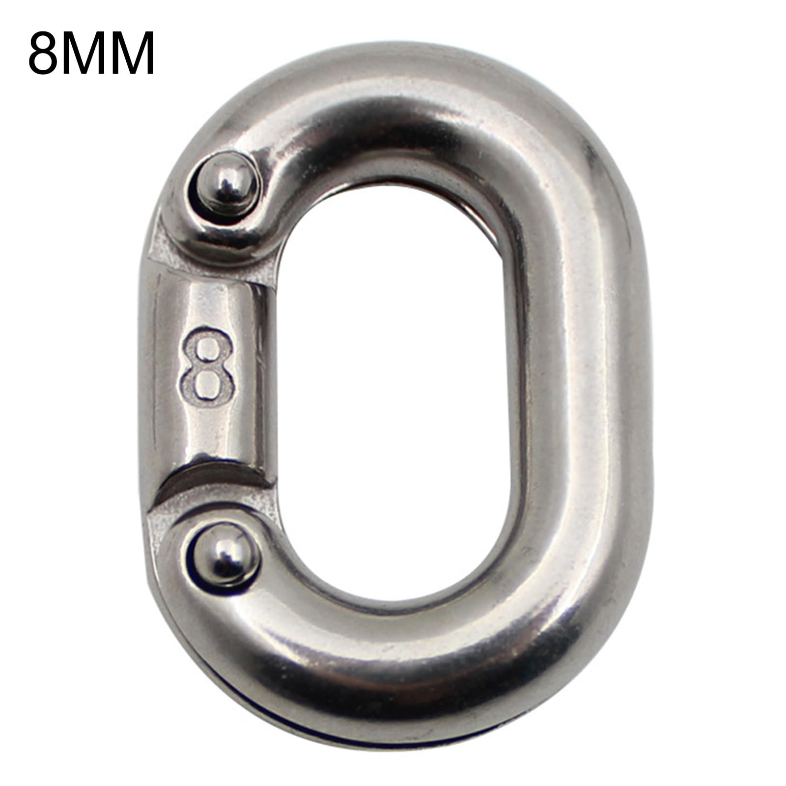 1 Connecteur De Maillon De Chaîne – Acier Marin 316 Fendu Pour Ancrage Bateau, Kayak Et Navigation Solide